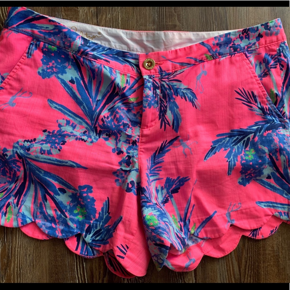 ***SOLD**** Pink monkey buttercup Lilly Shorts